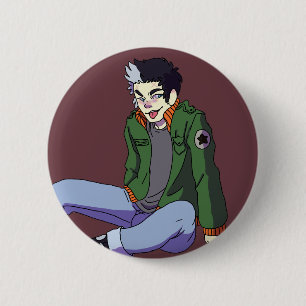 Sebastion 6 Cm Round Badge