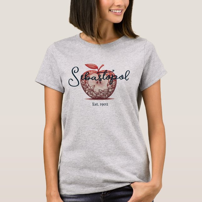 Sebastopol California Gravenstein Apple Fair  T-Shirt (Front)