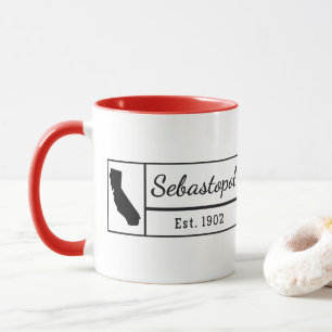 Sebastopol California Sonoma Gravenstein Apple Mug