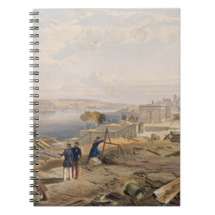 Sebastopol from the Rear of Fort Nicholas, plate f Notebook
