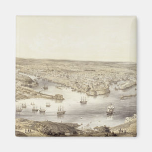 Sebastopol in All Its Glory, 1848, engraved by Day Magnet