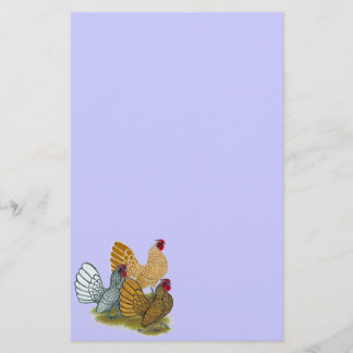Sebright Rooster Assortment Stationery