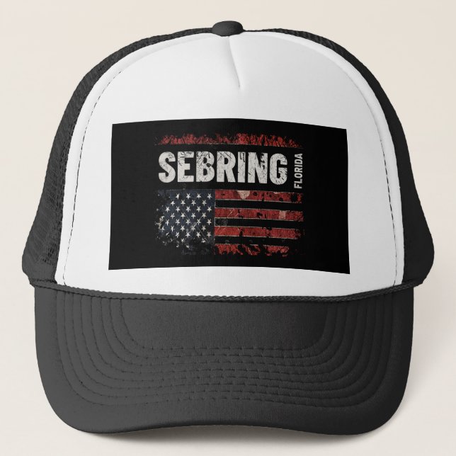 Sebring Florida Trucker Hat (Front)