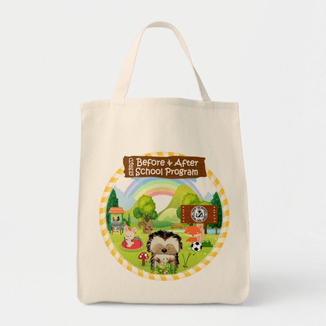 SEBRSD B/ASP Grocery-Style Tote Bag (Front)