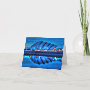 SEC Armadillo, Glasgow, Scotland Greeting card