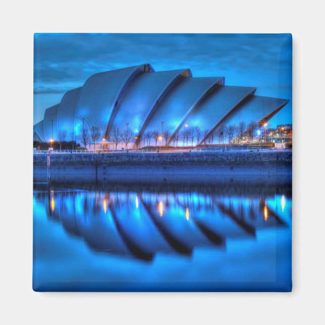 SEC Armadillo, Glasgow, Scotland Magnet (Front)