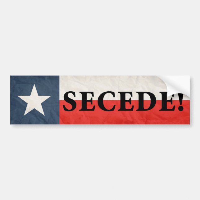 Secede! Bumper Sticker (Front)