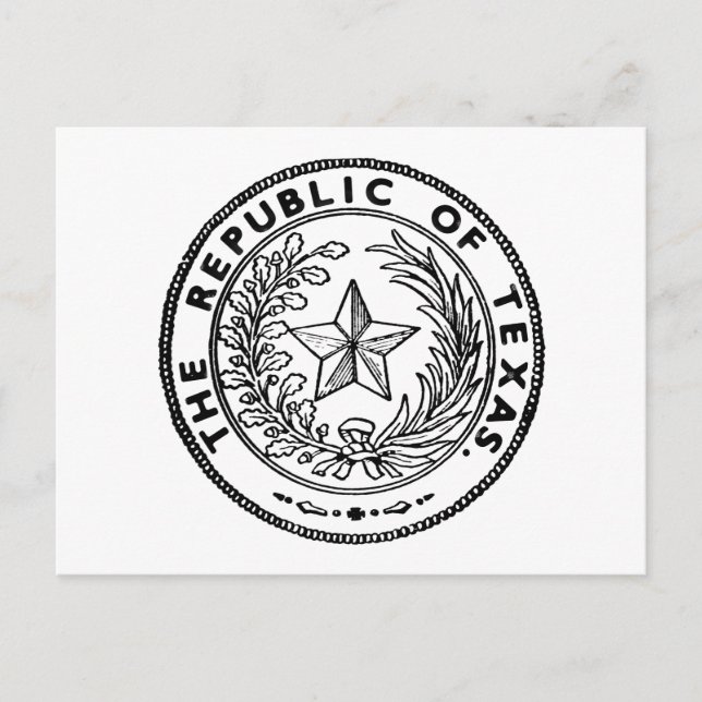 Secede Republic of Texas Postcard (Front)