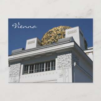 secession vienna dome postcard