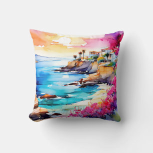 "Secluded Beach" Cushion