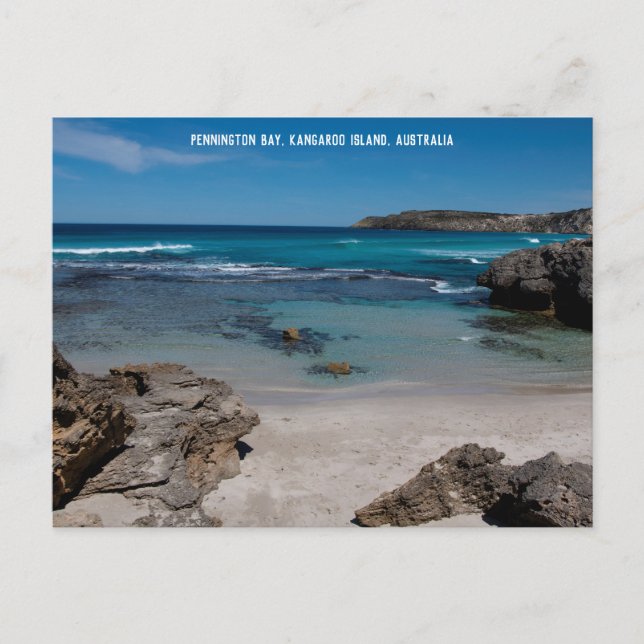 Secluded beach in paradise Australia Postcard (Front)