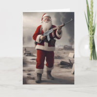 Second Amendment Anti Woke Santa Funny Christmas