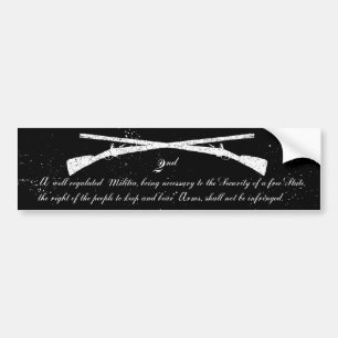 Second Amendment Bumper Sticker