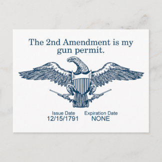 Second Amendment Card