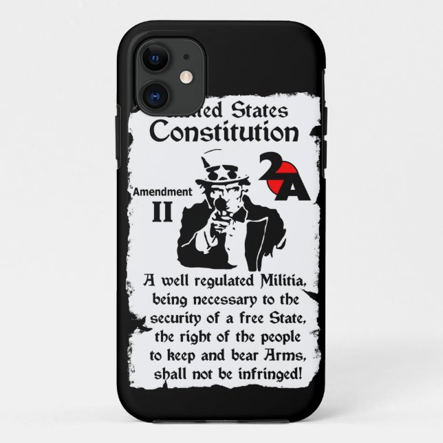 Second Amendment! Case-Mate iPhone Case (Back)