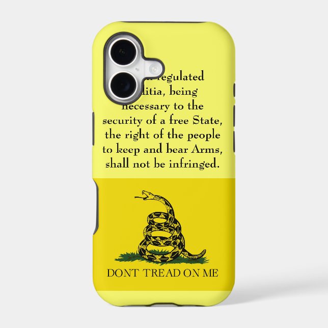 Second Amendment - Don't Tread on Me (Back)