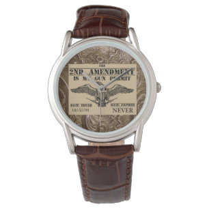 SECOND AMENDMENT GUN PERMIT 2 WATCH