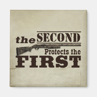 Second Amendment Protects First Amendment Magnet