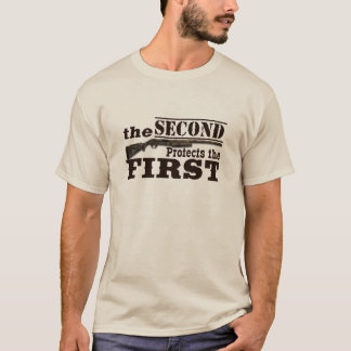 Second Amendment Protects First Amendment T-Shirt