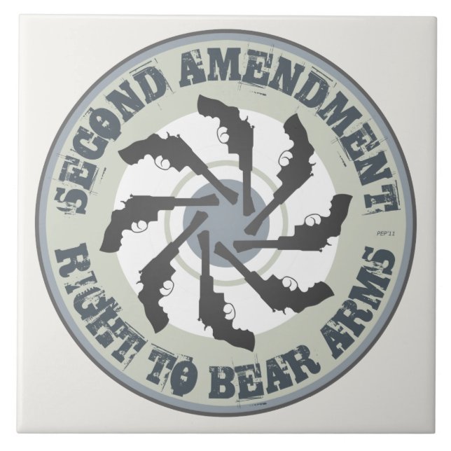 Second Amendment Tile (Front)