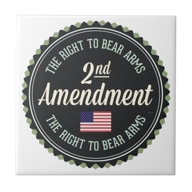 Second Amendment Tile (Front)