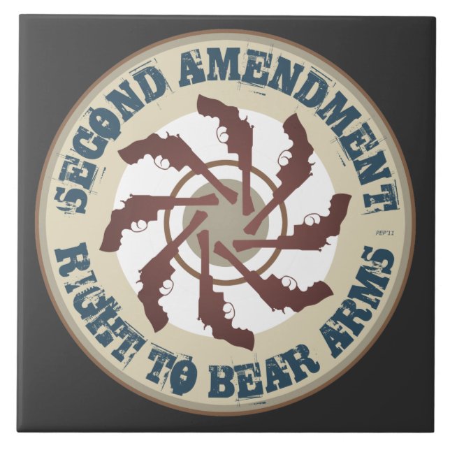 Second Amendment Tile (Front)