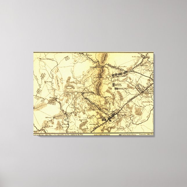 Second Battle of Bull Run 7 Canvas Print (Front)