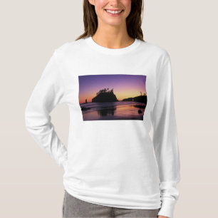 Second Beach at Twilight, Olympic NP, WA, USA T-Shirt