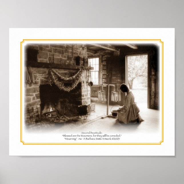 Second Beatitude Size 8.5x11 Poster (Front)