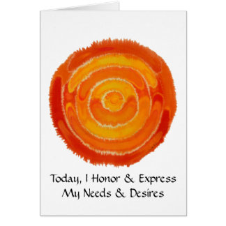 Second Chakra- #1 - Express Needs & Desire