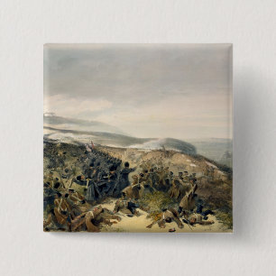 Second Charge of the Guards at Inkerman, 5th Novem 15 Cm Square Badge