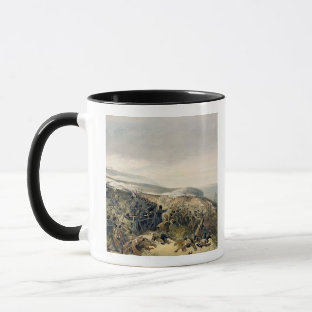 Second Charge of the Guards at Inkerman, 5th Novem Mug (Left)