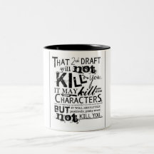 Second Draught   Writer's Mug