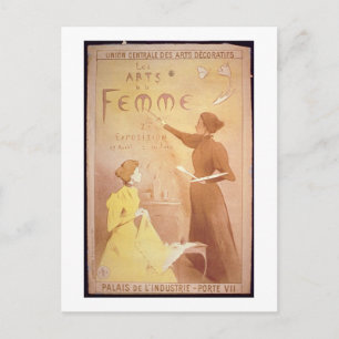 'Second Exhibition of Women's Art, Palais de L'Ind Postcard