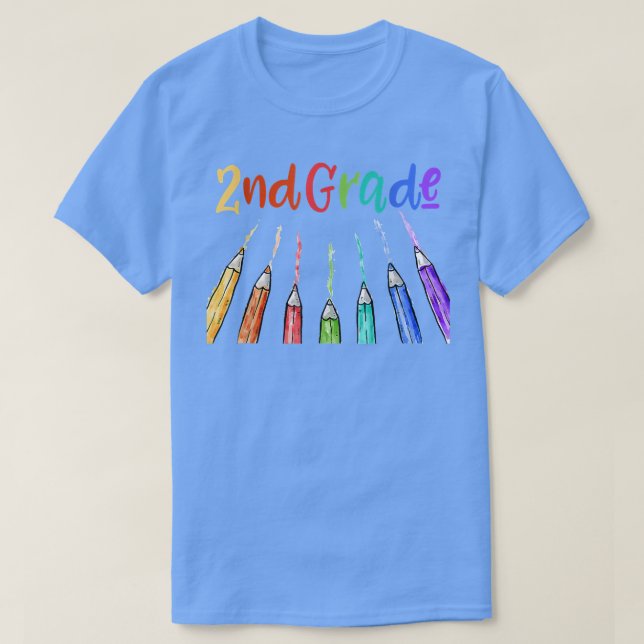 Second Grade, Back to School T-Shirt (Design Front)