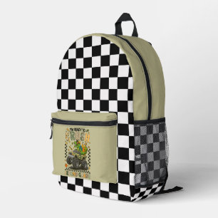 Second Grade Crusher: Monster Truck Confidence Printed Backpack