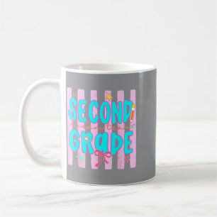 Second Grade Dream Team For Teacher Student Back Coffee Mug
