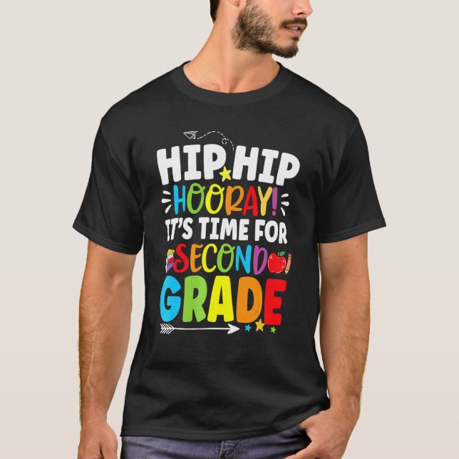 Second Grade First Day 2nd Grade Back To School Ou T-Shirt (Front)