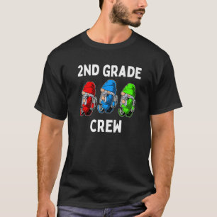Second Grade Gnomies Cute First Day Of School Gno T-Shirt