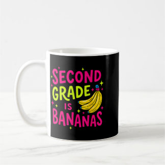 Second Grade Is Bananas Funny Back To School Coffee Mug