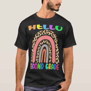 Second Grade Rainbow Teacher Team 2nd Grade Squad T-Shirt