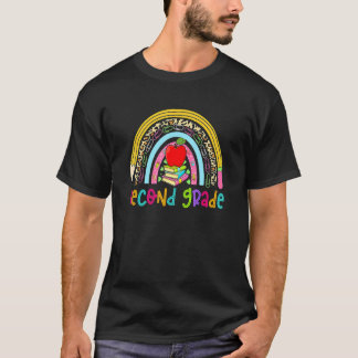 Second Grade Rainbow Team Second Grade First Day B T-Shirt