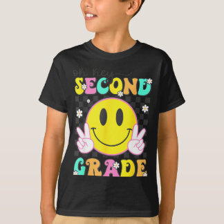 Second Grade Shirt Back To School Groovy 2nd Grade