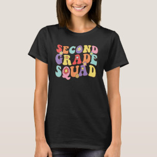 Second Grade Squad Back To School 2nd Grade Teache T-Shirt