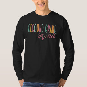 Second Grade Squad Teacher T-Shirt