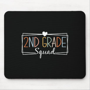 Second Grade Squad Teachers Kids 2nd Grade Ck To S Mouse Pad