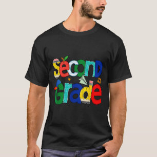 Second Grade Student School Clroom Learning Educat T-Shirt