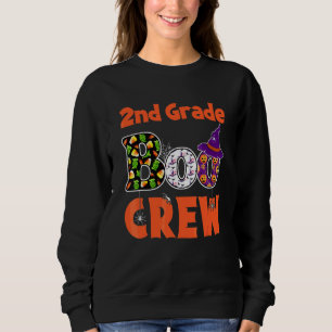 Second Grade Student Teacher Halloween 2nd Grade B Sweatshirt