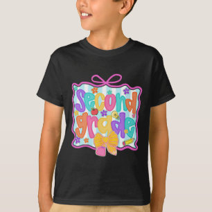 Second Grade Teacher Student Coquette Pencil 2nd G T-Shirt