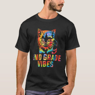 Second Grade Vibes 2nd Grade Team Retro 1st Day of T-Shirt